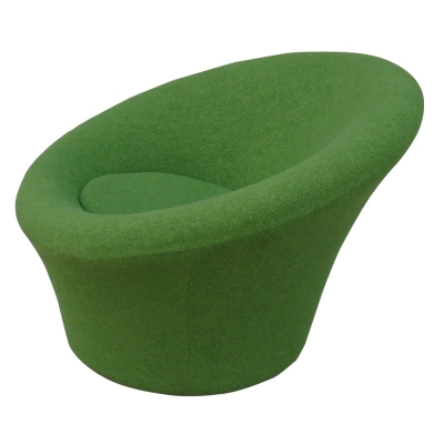Green armchair